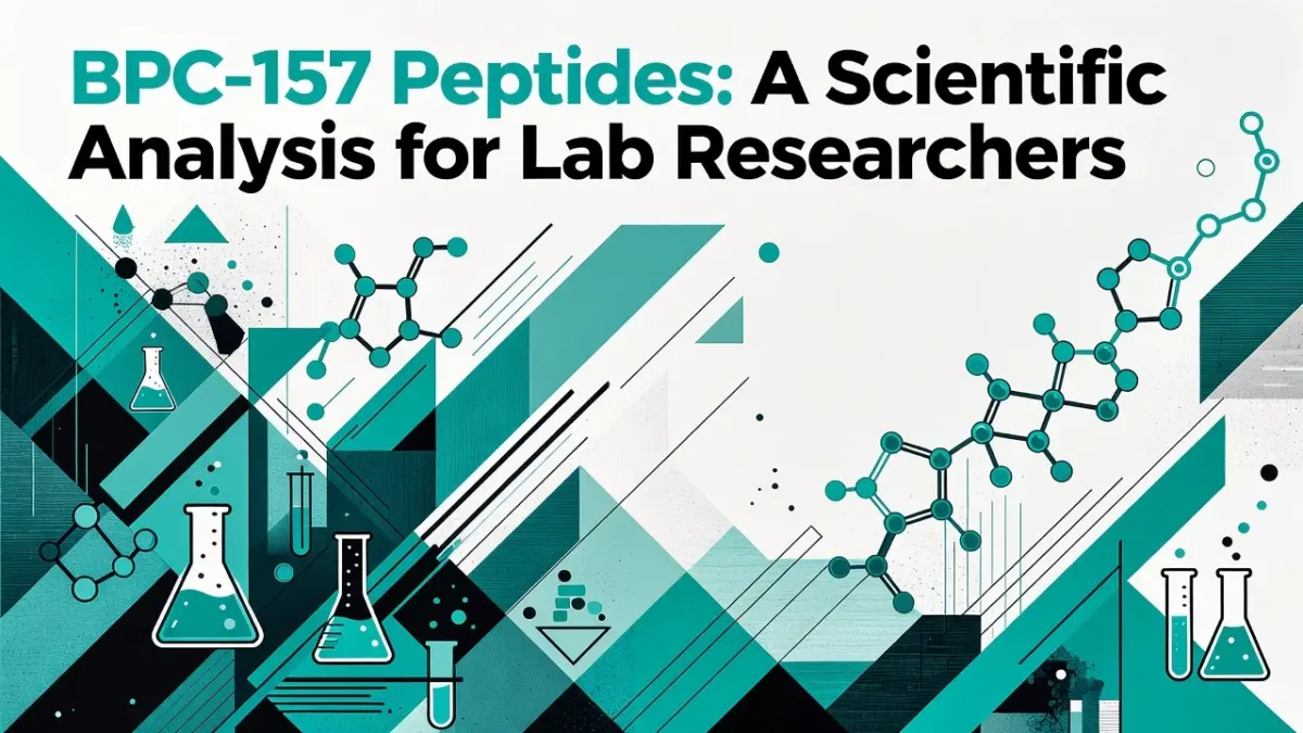 Professional header image for industry analysis: BPC-157 Peptides: A Scientific Analysis for Lab Researchers